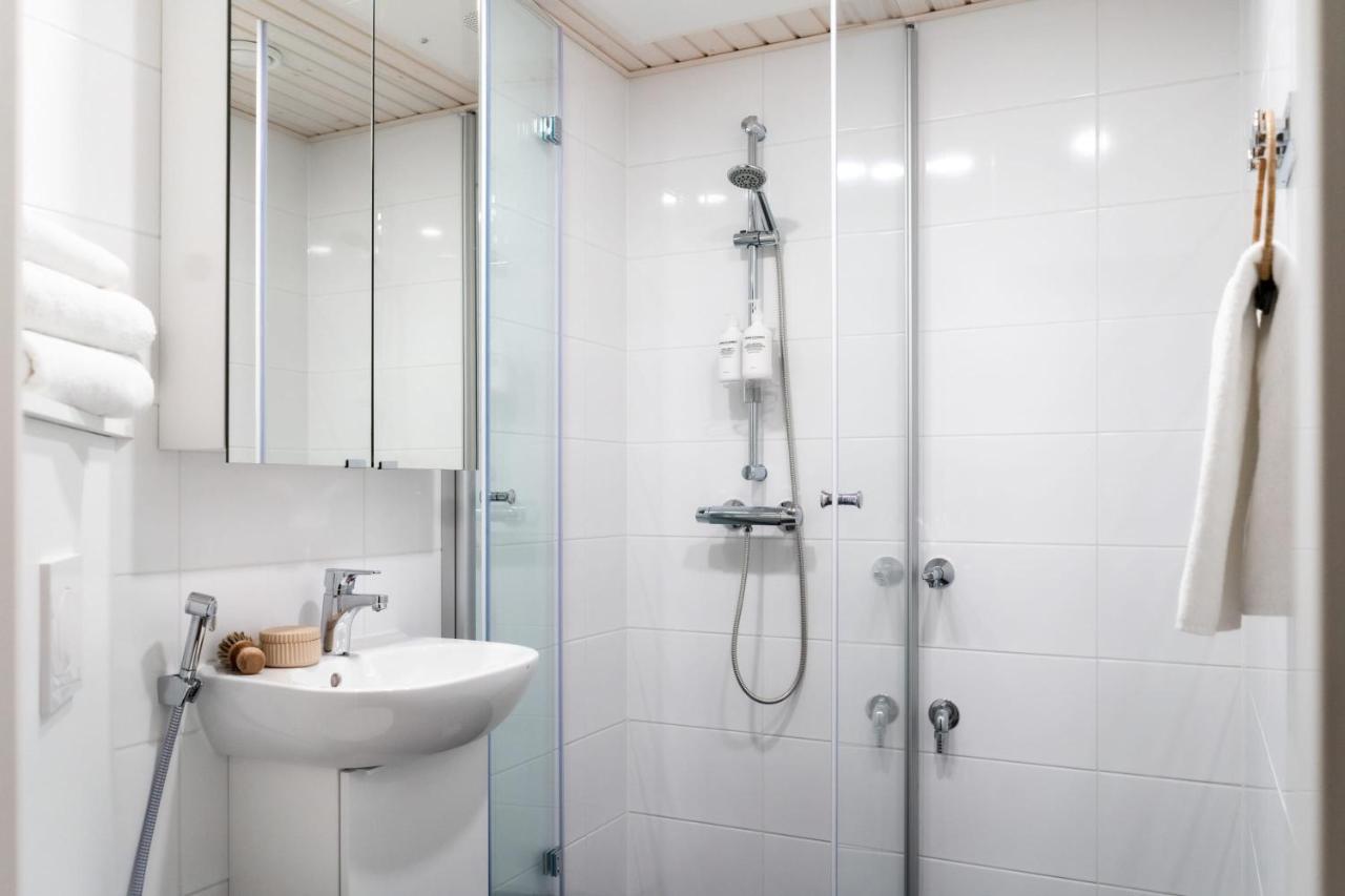 Roost Pakkahuone - 3H, Autopaikka Ja Sauna Apartman Oulu Kültér fotó